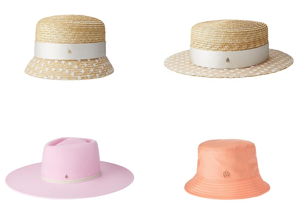 SS24 Maison Michel Hats